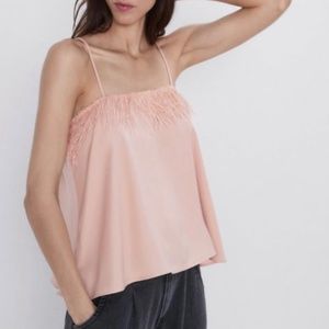 Zara Andorra camisole top medium